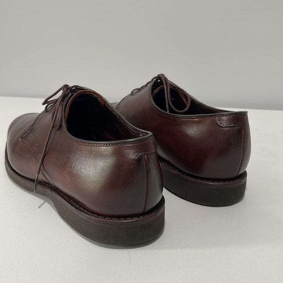 Allen Edmonds Lax Derby Oxford shoes size 10 D in chili color leather - Picture 7 of 16